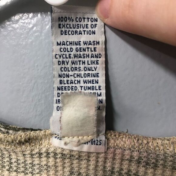 y2k camo long sleeve thermal crown embroidered size xxl in kids gap - Picture 4 of 9